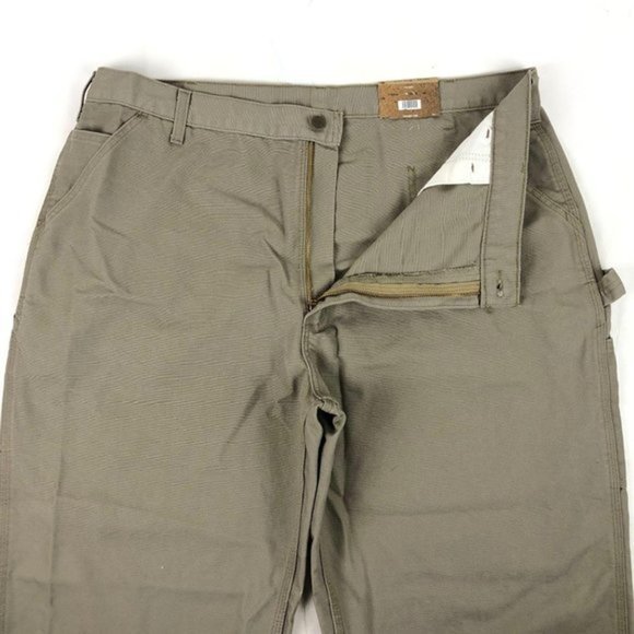 New Carhartt Men's Washed Duck Work Dungaree - Picture 5 of 8